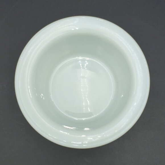 Pyrex Butterfly Gold Butter Tub Corning White Bowl with Gold Flowers - Picture 6 of 9